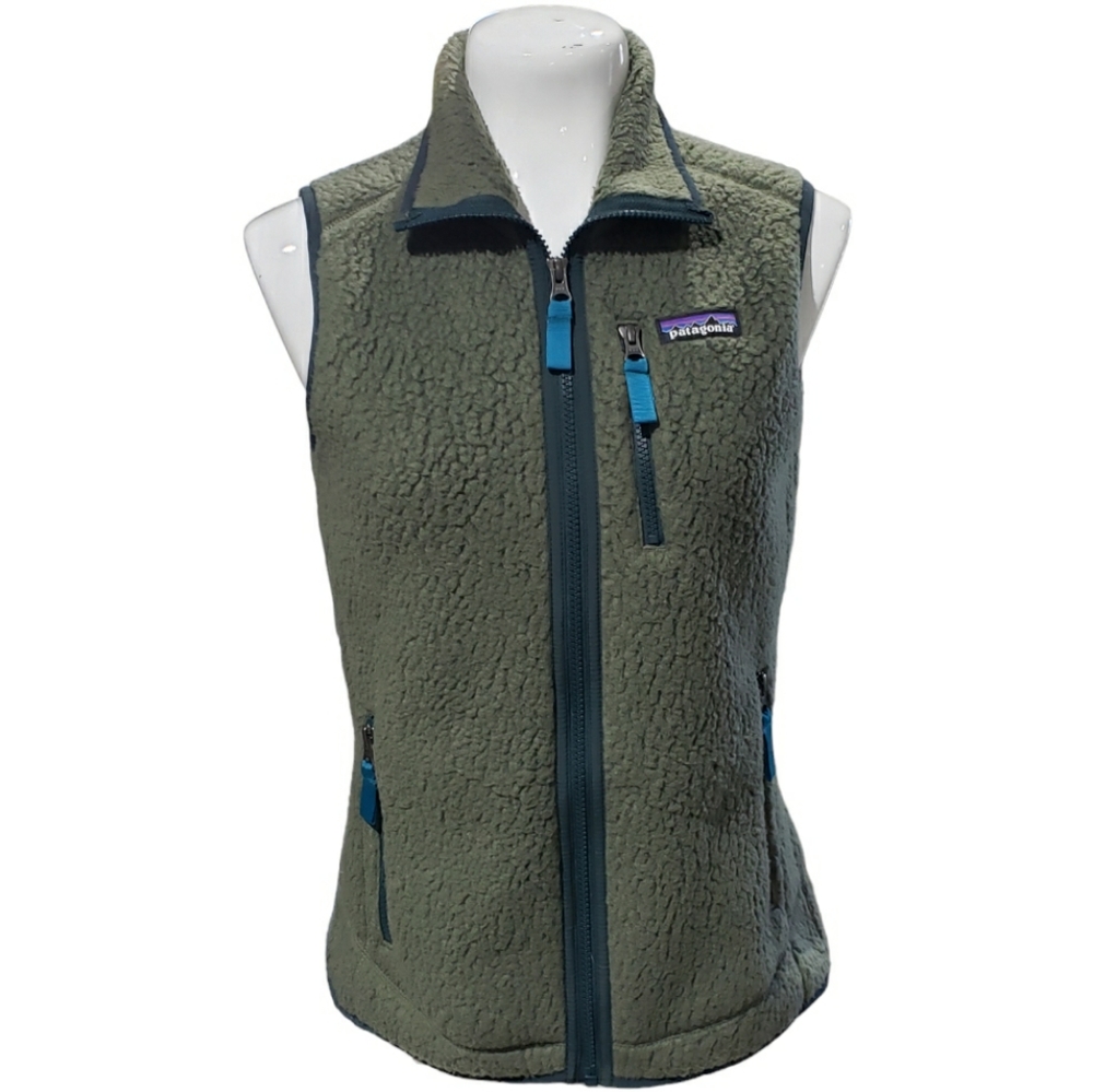 NWOT WOMEN'S PATAGONIA RETRO PILE FLEECE VEST SIZE EXTRA SMALL. - Picture 2 of 10